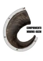 Chifre Bufalo Extra M +40cm - CALMING CHEWS - Imagem 2