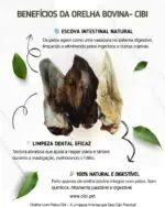 Orelha Bovina 3 un - CALMING CHEWS - Imagem 3