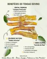 Tendão Bovino 200g - COLLAGEN STRIPS - Imagem 4